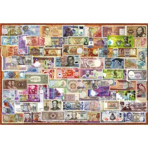 Puzzle 1000 Parça Dünya Banknotlar 17659