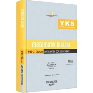 Matematik Kulübü Ayt 2. Oturum Matematik Zor 20 Deneme - Barış B. Demir