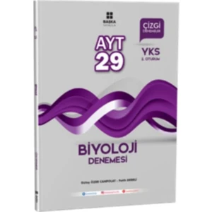 Başka Yayıncılık AYT Biyoloji 29 Çizgi Denemesi