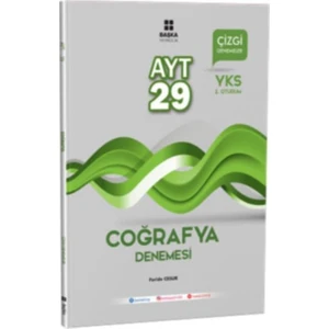 Başka Yayıncılık AYT Coğrafya 29 Çizgi Denemesi