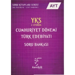 Karekök Yayıncılık AYT Cumhuriyet Dönemi Türk Edebiyatı Soru Bankası