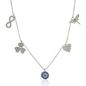 Söğütlü Silver 925 Ayar Gümüş Şans Kolyesi – Zarif ve Şık Tasarım, Günlük ve Özel Günlerde Kullanıma Uygun