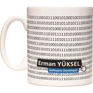 Yazılımcı Coder Kişiye İsme Özel Meslek Kupa Bardak