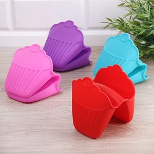 İkbal Home  Silikon Cupcake 2'Li Fırın Eldiveni Tutacağı