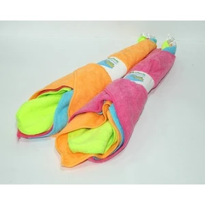 İkbal Home  Çok Amaçlı 4'Lü Mikrofiber Temizlik Bezi