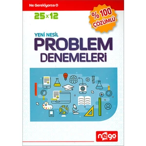 Nego YKS 25x12 Yeni Nesil Problem Denemeleri