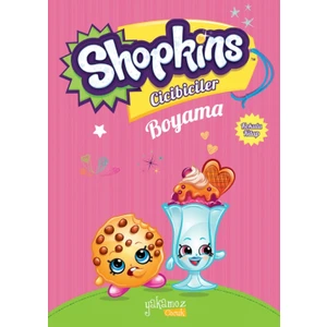 Shopkins Cicibiciler Boyama Kitabı-Pembe 2