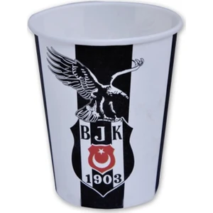 Beşiktaş Lisanslı Karton Bardak
