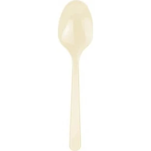 Krem Plastik Kaşık