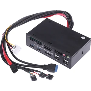 5131 5.25 İnç Ön Pnel Usb 2.0 3.0 Esata Kart Okuyuculu Dahili Floppy Disketyuvası