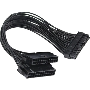 5145 24 Pin Atx Dual Psu Çoklayıcı Adaptör Anakart Mining Kablosu