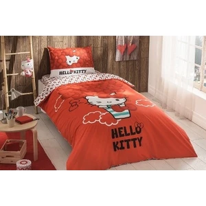 Lisanslı Tek Kişilik Nevresim Takımı Hello Kitty Bow