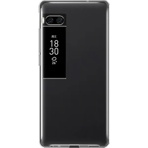 Meizu Pro 7 Plus 5.7" Ultra İnce Soft Silikon Kılıf + Tempered Cam