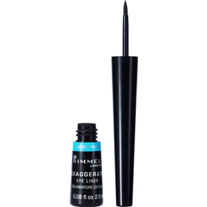 Rimmel London Exaggerate Eyeliner 003 Siyah 2.5 ml Profesyonel Makyaj için Uzun Süre Kalıcı