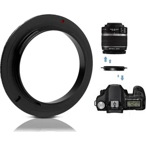 Nikon 18-55mm Lens için 52mm Macro Makro Ters Lens Objektif Adaptörü Reverse Ring