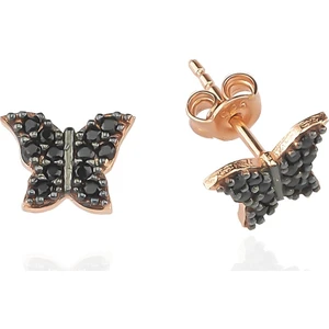 Gümüş Kelebek Küpe