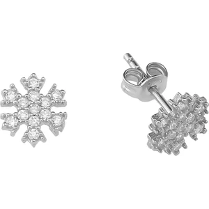 Gümüş Kar Tanesi Küpe