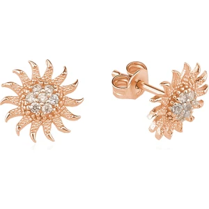 Gümüş Güneş Küpe