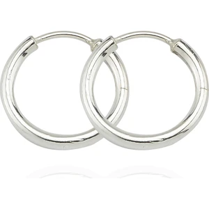 Gümüş 1 Cm Halka Küpe