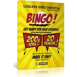 8. Sınıf Lgs İngilizce 20 Deneme  Bingo - Sema Yükselci