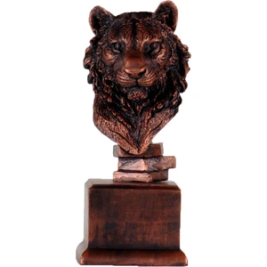 Qdec Modern Dizayn Aslan Biblo Bakır