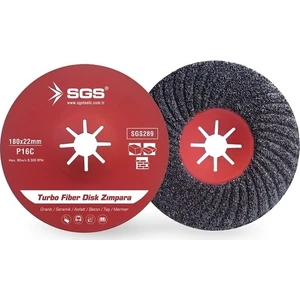Turbo Fiber Disk Zımpara 115Mm Sgs288 (1 Adet)