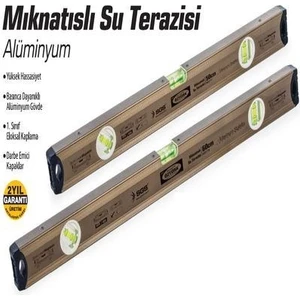 Alüminyum Su Terazisi Mıknatıslı 40 Cm Sgs1716 (1 Adet)