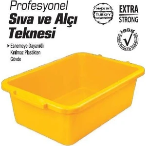Profesyonel Sıva Alçı Teknesi 35 Lt Sgs987 (1 Adet)