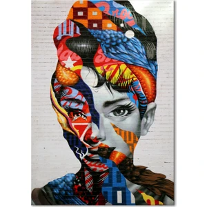 Dementia Art Women Canvas Tablo Aud-001