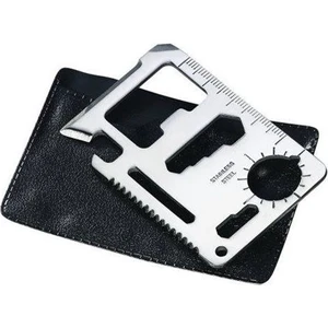 Pratik Şeyler Çelik Acil Durum Kartı Survival Kit 2 Adet