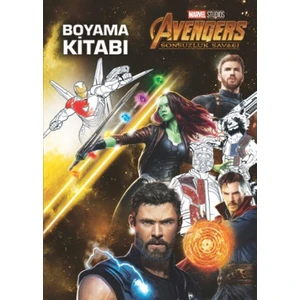 Marvel Avengers Sonsuzluk Savaşı Boyama Kitabı