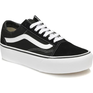 VANS Ua Old Skool Platform VN0A3B3UY281 Unisex SİYAH-BEYAZ Günlük Sneaker Ayakkabı