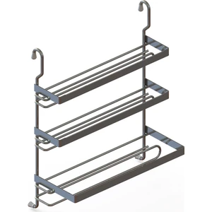 Bianco Perla 3 Katlı Metal Folyoluk