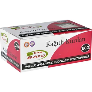 Sira Bato Kağıtlı Kürdan Ekonomik