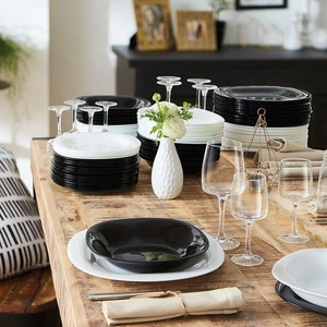 Luminarc Carıne Temperli Siyah Çorba Kasesi 12 cm