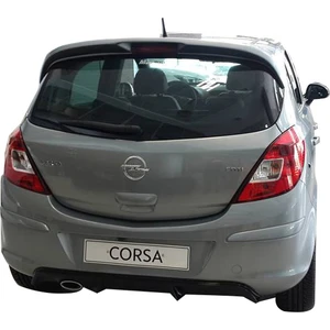 Paşa Tuning Opel Corsa D 2007 - 2013 Arka Tampon Eki - Difüzör (Plastik)