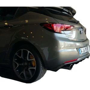 Paşa Tuning Opel Astra K 2016 Sonrası Rieger Arka Tampon Eki - Difüzör (Plastik)