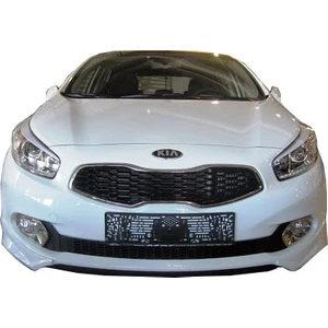 Paşa Tuning Kia Ceed 2013 - 2016 Ön Tampon Flap (Plastik)