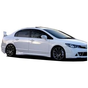 Paşa Tuning Honda Civic Fd6 2006 - 2011 Mugen Yan Marşpiyel Seti (Plastik)