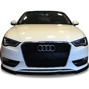 Paşa Tuning Audi A3 8V 2012 - 2016 Ön Tampon Ek (Plastik)