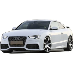 Audi A5 B8 2008 - 2016 Coupe 2 Kapı RS5 Yan Marşpiyel Seti (Plastik)