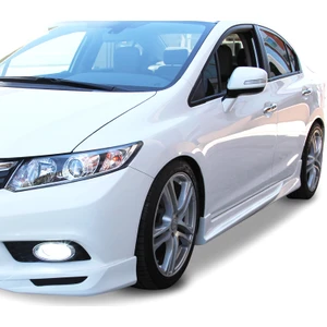 Paşa Tuning Honda Civic FB7 2012 - 2015 Custom Yan Marşpiyel Seti (Plastik)