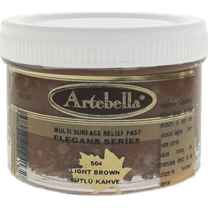 Multi Surface Rölyef Pastası 250 gr Elegans 504 Sütlü Kahve