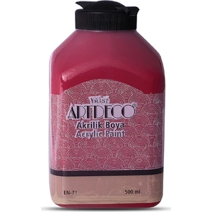 Akrilik Ahşap Boyası 500 ml 3019 Kadife Kırmızı