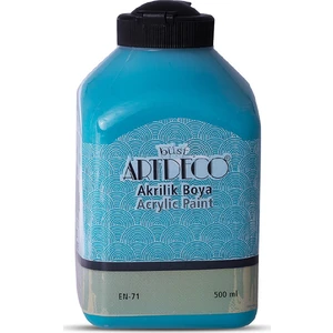 Akrilik Ahşap Boyası 500 ml 3632 Turkuaz