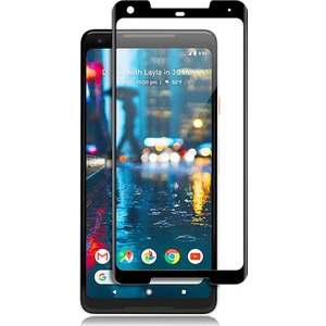 Google Pixel 2 XL 3D Cruved Tam Kaplayan Tempered Glass Cam