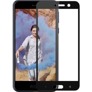 HTC U Play Tam Kaplayan Çerçeveli Tempered Cam Koruma