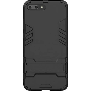 Huawei P10 Alfa Serisi Armor Standlı Perfect Koruma Kılıf + Tempered Cam