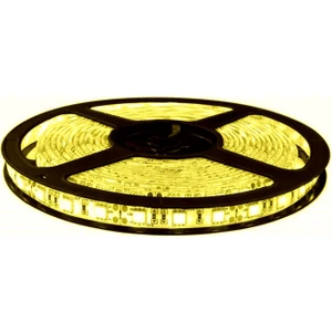 İç Mekan Şerit Led 3 Çipli 12 Volt Metrede 60 Led Sarı