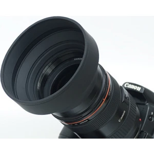 Üç Kademeli Kauçuk 58Mm Parasoley- Lens Hood